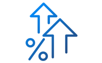 Competitive Interest Rates Icon