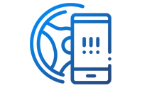Driver Behavior Monitoring Icon
